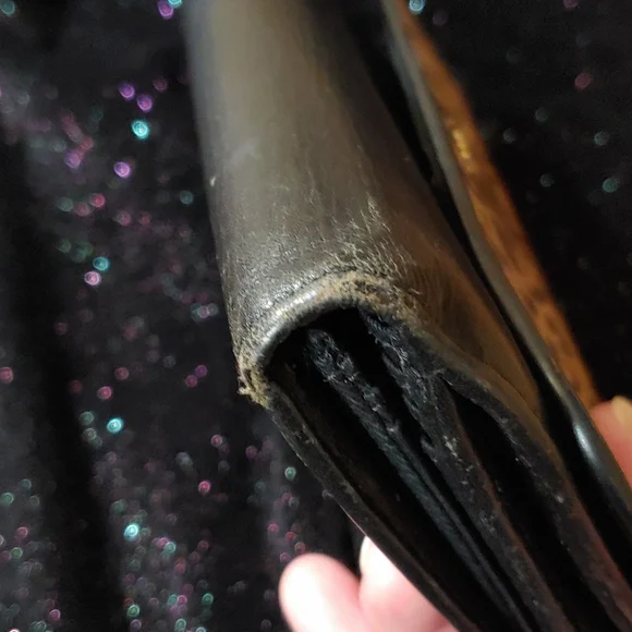 Fossil Leopard Leather Large Wallet - Picture 13 of 16